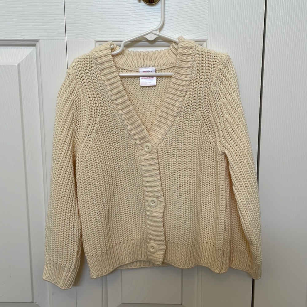 NWOT Hanna Andersson Toddler Sweater Size 4